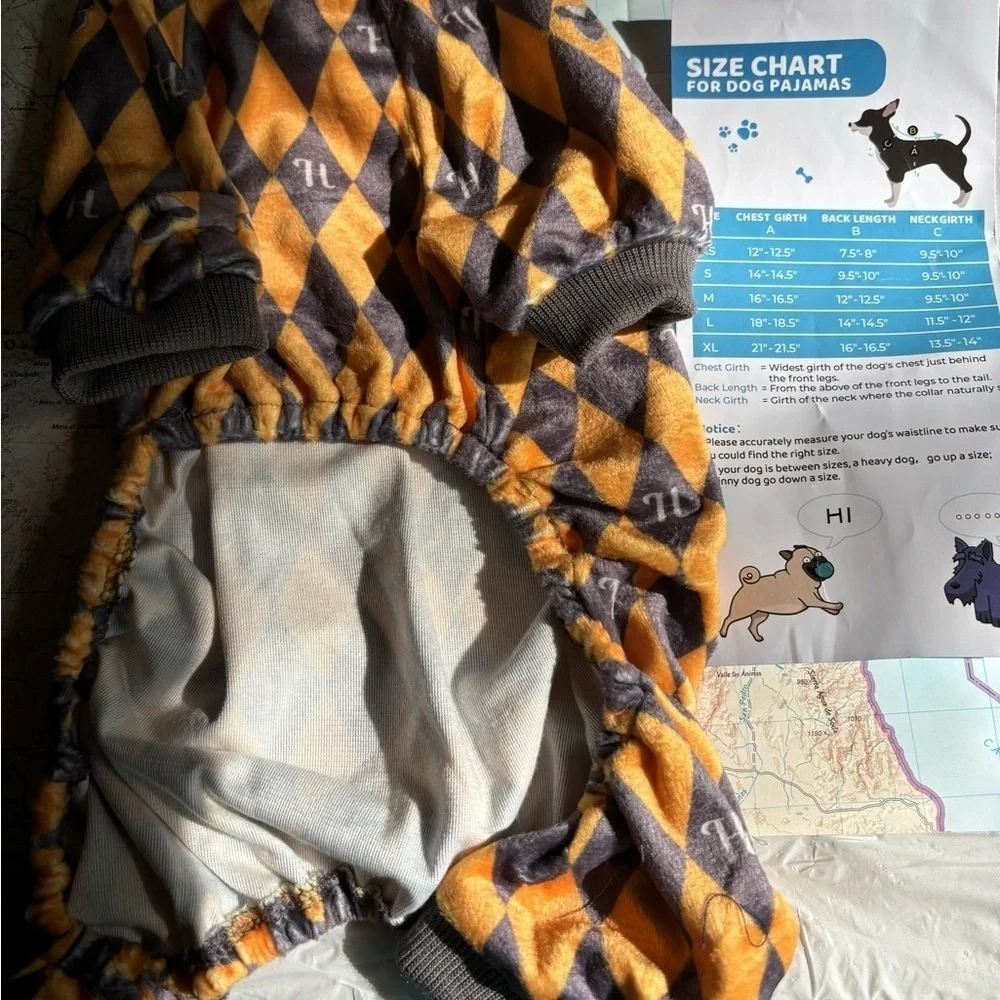 Dog Pajamas for Small Dogs Breed Soft Puppy  Jumpsuit Comfortable Pet Clothes